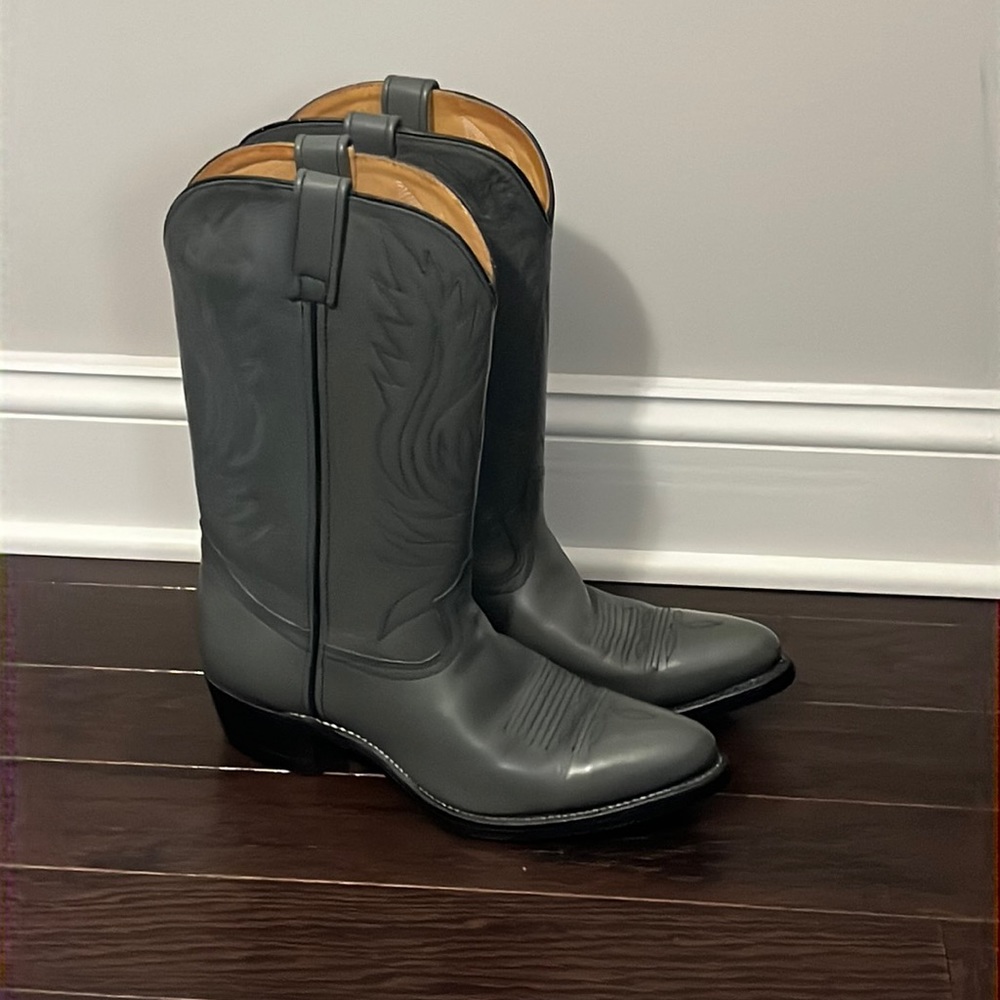 Gray Sheplers Men’s Western Boots 10.5D